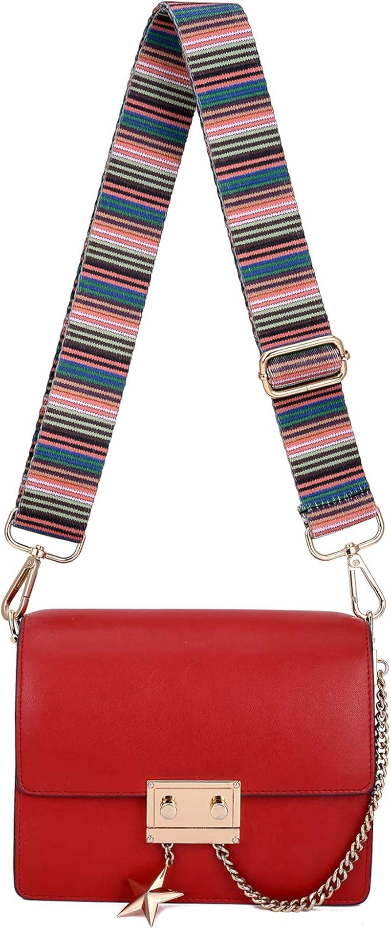 Wide Shoulder Strap Adjustable Replacement Belt Crossbody Canvas Bag Handbag