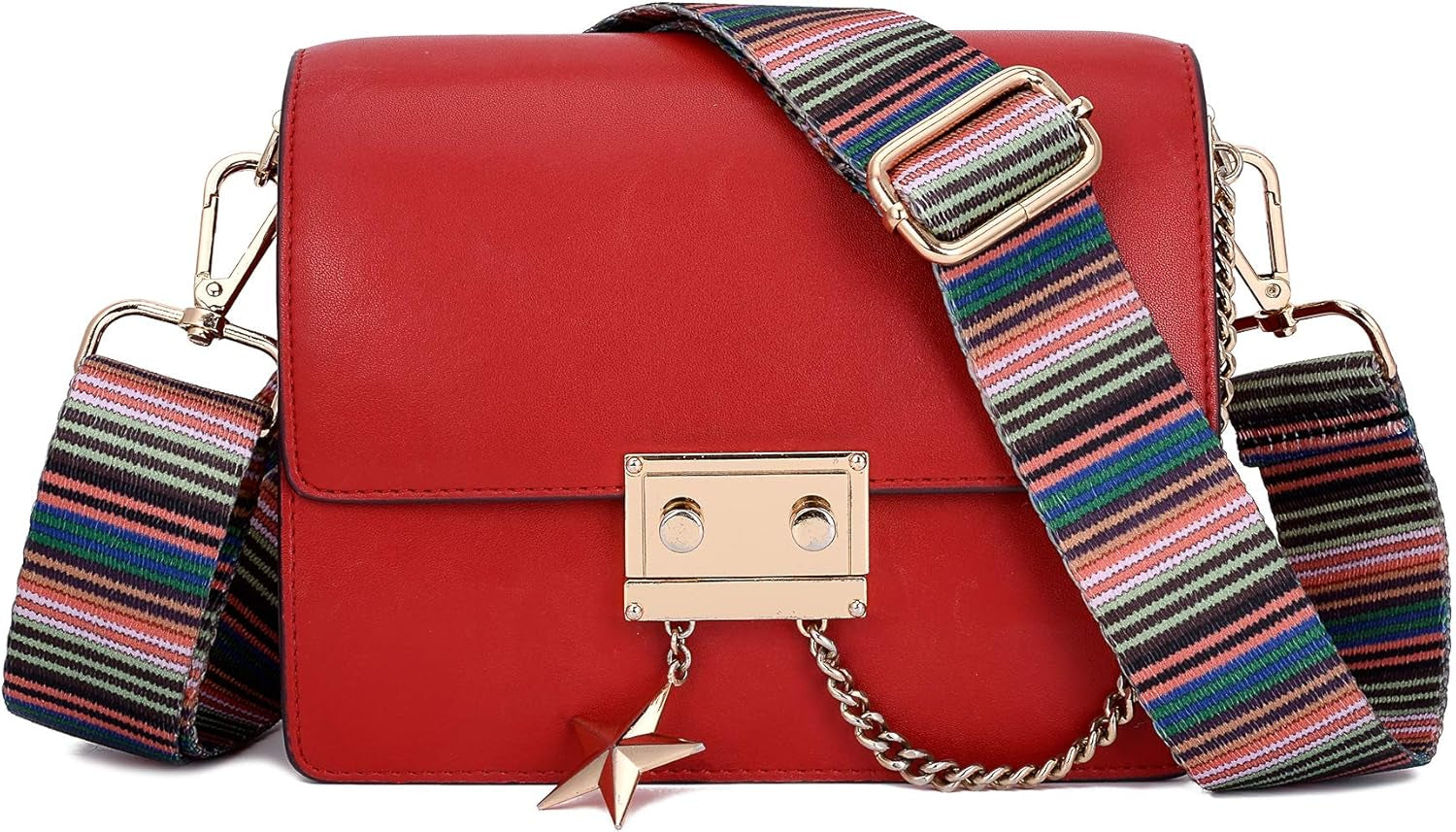 Wide Shoulder Strap Adjustable Replacement Belt Crossbody Canvas Bag Handbag